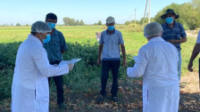 Təsərrüfatlarda kimyəvi mübarizə zamanı təhlükəsizlik qaydaları ilə bağlı tədbir keçirilib