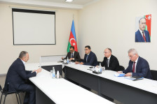 AQTA sədri Naftalanda vətəndaşları qəbul edib