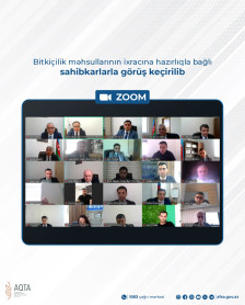 Bitkiçilik məhsullarının ixracına hazırlıqla bağlı sahibkarlarla görüş keçirilib