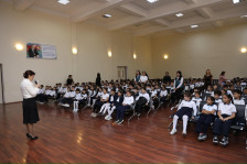 AQTA “Sağlam məktəbli” layihəsini davam etdirir