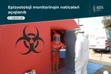 Epizootoloji monitorinqin nəticələri açıqlanıb