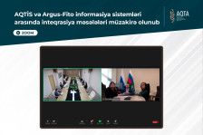 AQTİS və Argus-Fito informasiya sistemləri arasında inteqrasiya məsələləri müzakirə olunub