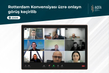 Rotterdam Konvensiyası üzrə onlayn görüş keçirilib