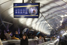 Bakı metrosunda AQTA-nın “Erkən kəsimə son” layihəsi ilə bağlı sosial çarx yayımlanır