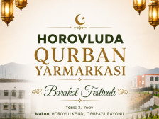 Cəbrayılda “Qurban Yarmarkası – Bərəkət Festivalı” keçiriləcək