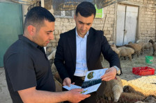 Heyvandarlıqla məşğul olan şəxslərə “Erkən kəsimə son!” bukletləri paylanılıb
