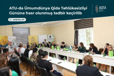 ATU-da Ümumdünya Qida Təhlükəsizliyi Gününə həsr olunmuş tədbir keçirilib