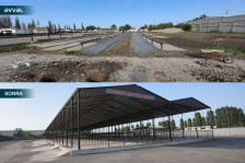 Xaçmazda heyvan satışı bazarı fəaliyyətə başlayıb