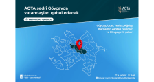 AQTA sədri Göyçayda vətəndaşları qəbul edəcək