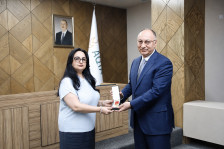 Ölkə başçısının Sərəncamı ilə təltif olunan AQTA əməkdaşlarına mükafatları təqdim olunub