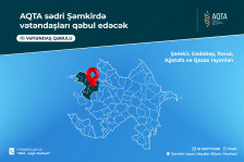 AQTA sədri Şəmkirdə vətəndaşları qəbul edəcək