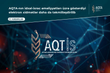 AQTA-nın idxal-ixrac əməliyyatları üzrə göstərdiyi elektron xidmətlər daha da təkmilləşdirilib
