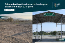 Ölkədə fəaliyyətinə icazə verilən heyvan bazarlarının sayı 22-ə çatdı