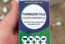 İdxal olunan baytarlıq preparatında uyğunsuzluq aşkarlanıb