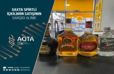 Saxta spirtli içkilərin satışının qarşısı alınıb