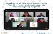 AQTİ ilə Litva Milli Qida və Baytarlıq Risk Qiymətləndirilməsi İnstitutu arasında görüş keçirilib