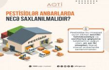 Pestisidlər anbarlarda necə saxlanılmalıdır?