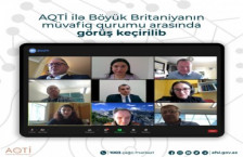 AQTİ ilə Böyük Britaniyanın müvafiq qurumu arasında görüş keçirilib