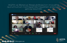 AQTA və Belarus Respublikasının müvafiq qurumunun nümayəndə heyətləri arasında görüş keçirilib