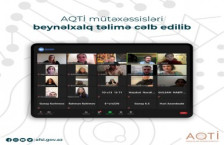 AQTİ mütəxəssisləri beynəlxalq təlimə cəlb edilib