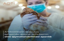 Antibiotiklərin quşçuluq sahəsində rasional istifadəsinin elmi qiymətləndirilməsi aparılıb