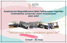 AQTA “Təhlükəsiz qida uşaqların gözü ilə” adlı rəsm müsabiqəsinə start verib