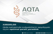 Qida sahəsində subyektlərin qeydiyyatı üçün optimal şərait yaradılıb