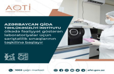 Qida sahəsində ilk dəfə laboratoriyalar üçün səriştəlilik sınaqlarının təşkilinə başlanır