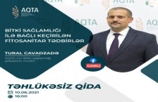 Bitki sağlamlığı ilə bağlı həyata keçirilən fitosanitar tədbirlər müzakirə olunacaq