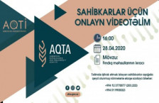 AQTA sahibkarlar üçün onlayn videotəlimlərə start verdi