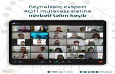 Beynəlxalq ekspert AQTİ mütəxəssislərinə növbəti təlim keçib