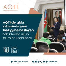 AQTİ-də qida sahəsində yeni fəaliyyətə başlayan sahibkarlar üçün təlimlər keçiriləcək