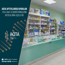 AQTA apteklərdə aparılan yoxlama və monitorinqlərin nəticələrini açıqlayıb