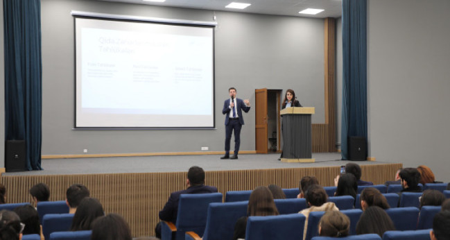 AQTİ Qarabağ Universitetinin tələbələri üçün təlimlər təşkil edib