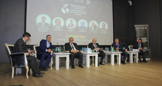 Ulu Öndər Heydər Əliyevin 101 illiyinə həsr olunmuş "Qida sənayesi və qida təhlükəsizliyi" Forumu keçirilib