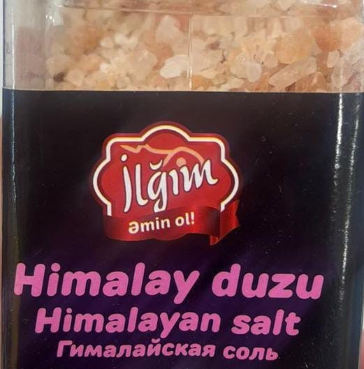 “İlğım” əmtəə nişanlı saxta “Himalay duzu” satışdan geri çağırılıb