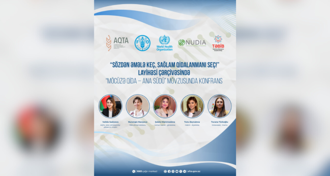 "Möcüzə Qida – Ana Südü" mövzusunda konfrans keçiriləcək