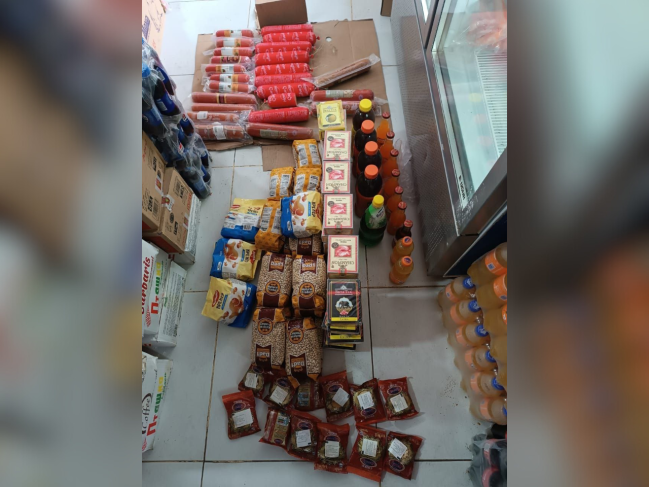 Cəlilabadda fəaliyyət göstərən marketdə istehlaka yararsız məhsullar aşkarlanıb