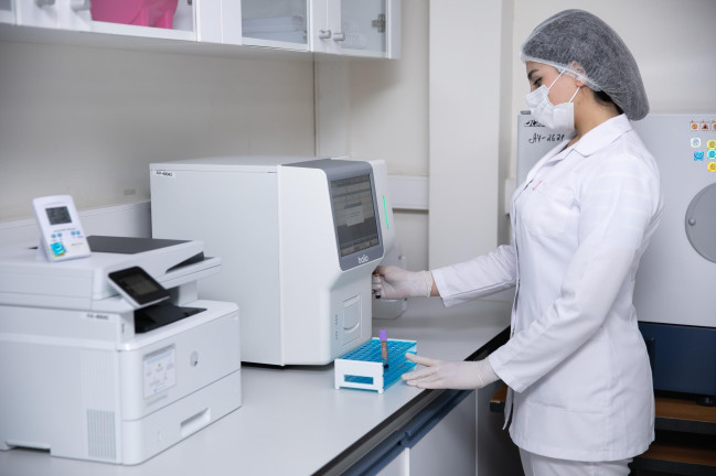Mərkəzi Baytarlıq Laboratoriyasında biokimyəvi və hematoloji analizlər yüksək dəqiqliklə aparılır