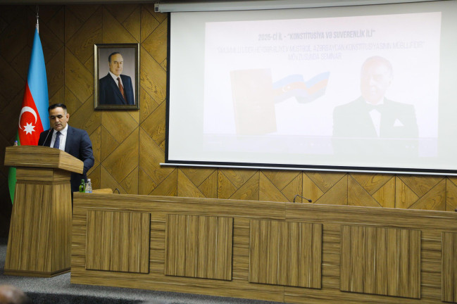 AQTA-da “Konstitusiya və Suverenlik ili”nə həsr olunmuş tədbir keçirilib