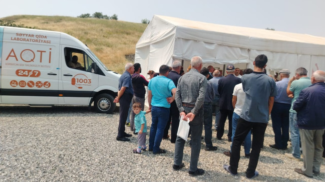 Bayramla bağlı 135 ünvanda qurbanlıq heyvanların satışı və kəsimi xidmətləri göstərilir
