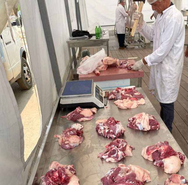Bayramla bağlı 135 ünvanda qurbanlıq heyvanların satışı və kəsimi xidmətləri göstərilir