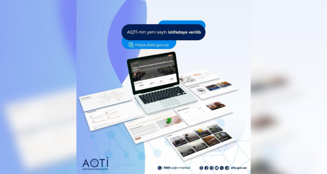 AQTİ-nin yeni saytı istifadəyə verilib