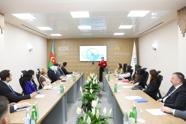 AQTA əməkdaşlarına təlim keçirilib