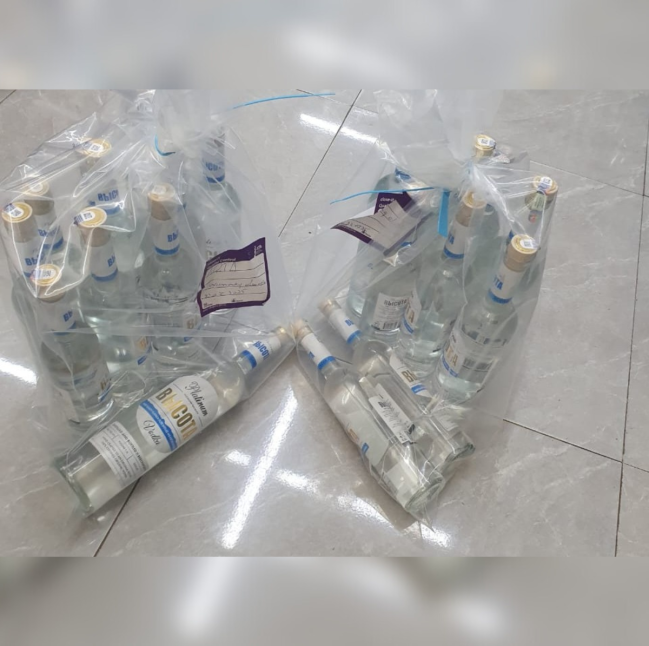 Salyanda “Ay Store” marketdə saxta araq məhsulları aşkarlanıb