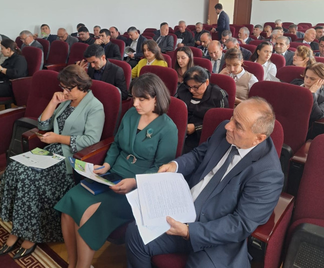 Qəhvəyi mərmər bağacığına qarşı mübarizə tədbirləri ilə bağlı maarifləndirici görüşlər davam edir