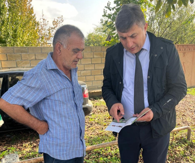 Qəhvəyi mərmər bağacığına qarşı mübarizə tədbirləri ilə bağlı maarifləndirici görüşlər davam edir