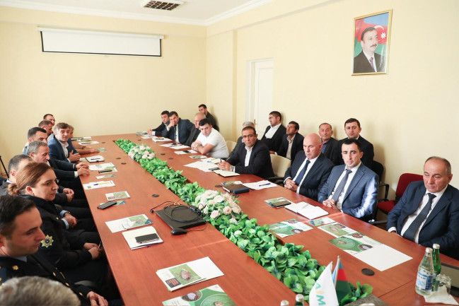 Balakəndə Regional Əlaqələndirmə Mərkəzinin Qəhvəyi mərmər bağacığı ilə bağlı növbəti iclası keçirilib