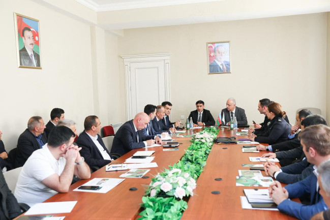 Balakəndə Regional Əlaqələndirmə Mərkəzinin Qəhvəyi mərmər bağacığı ilə bağlı növbəti iclası keçirilib
