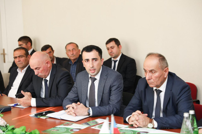 Balakəndə Regional Əlaqələndirmə Mərkəzinin Qəhvəyi mərmər bağacığı ilə bağlı növbəti iclası keçirilib